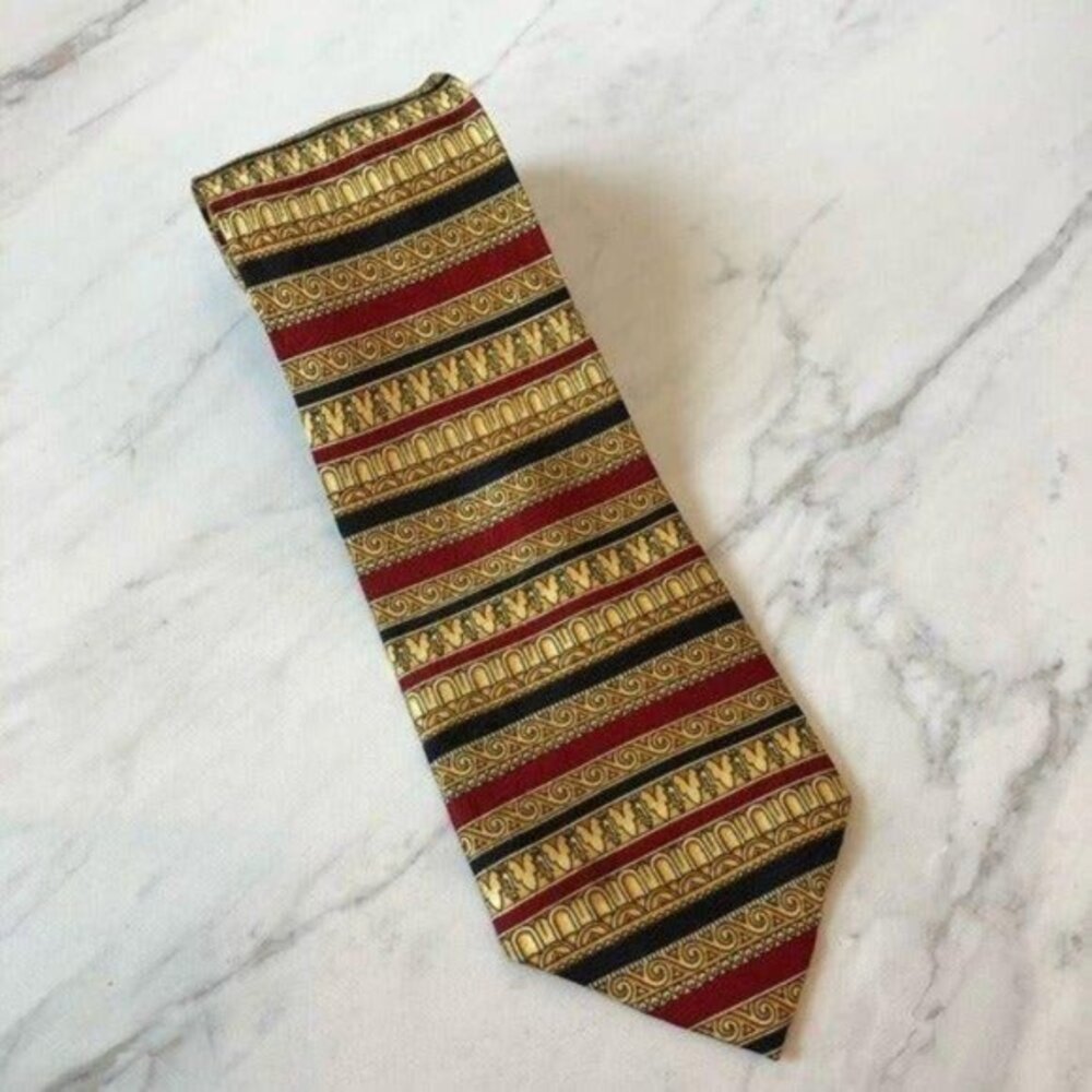 Richel Royal Tie Striped Vintage Classic Necktie